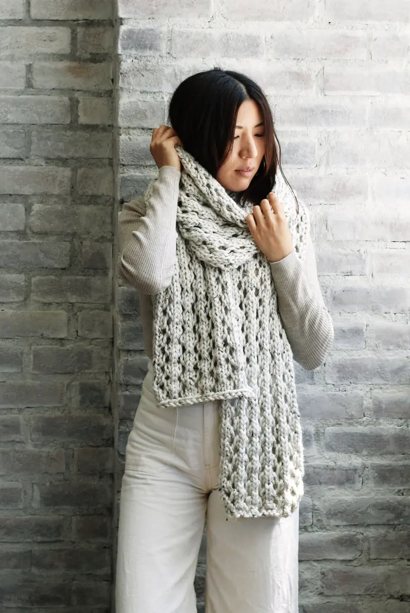 Knit Kit - Affirmations Scarf 1