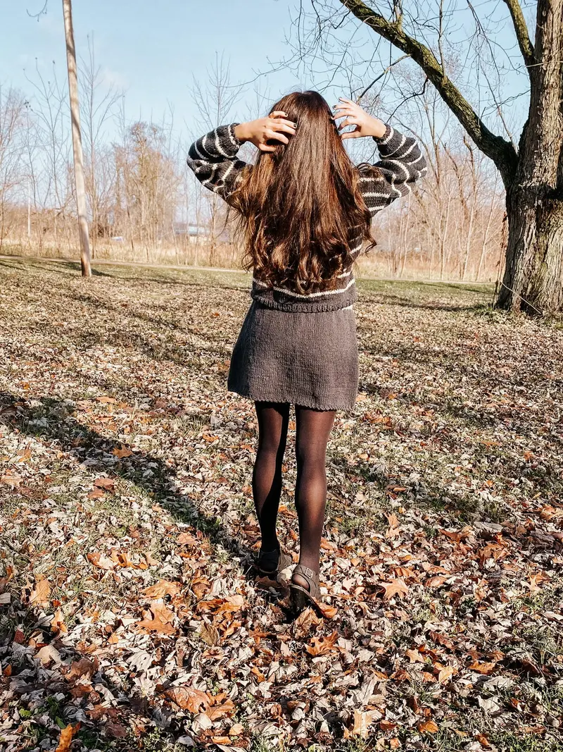 Knit Kit - Apricity Sweater & Mysig Skirt Set 2