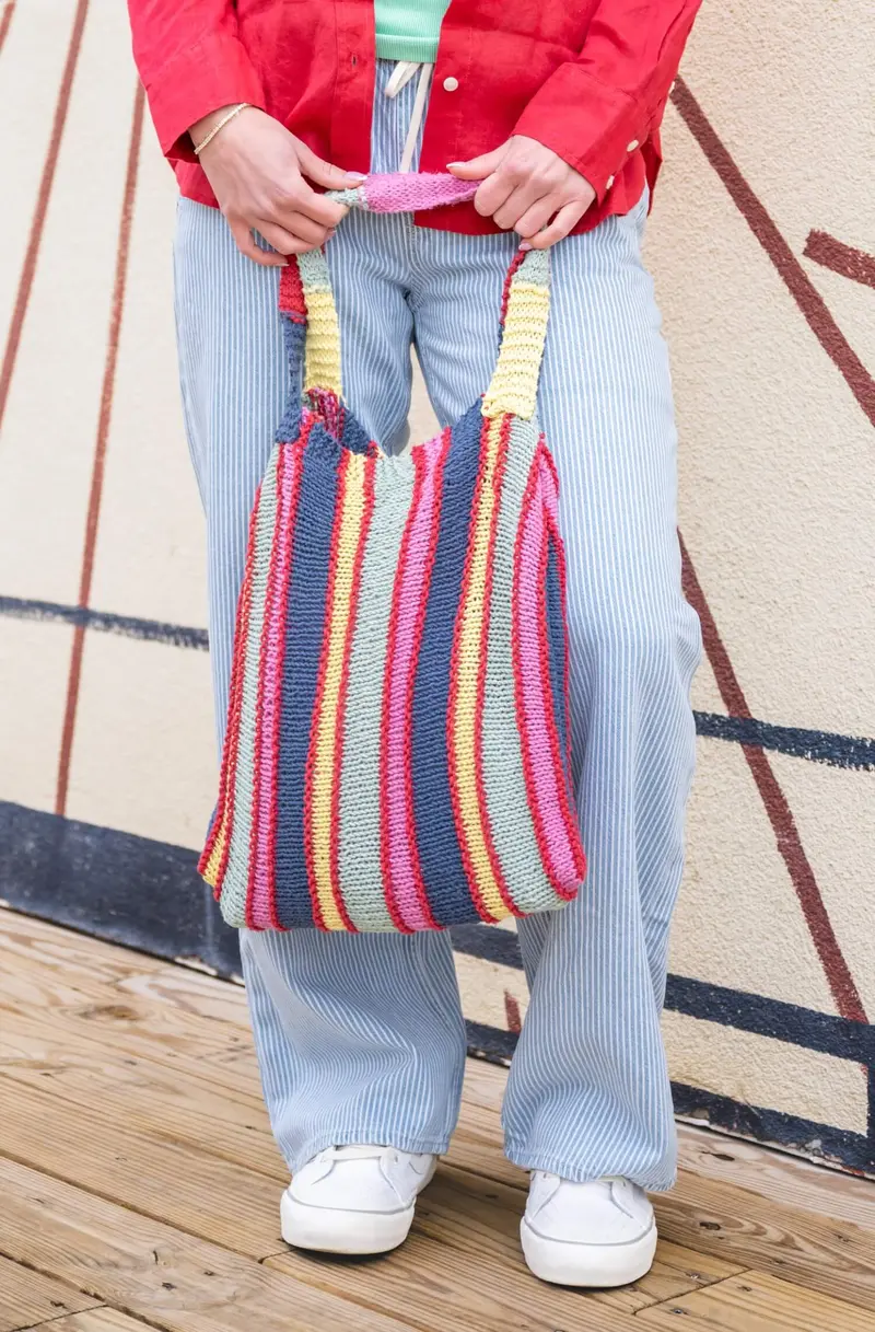 Knit Kit - Asbury Beach Bag 1