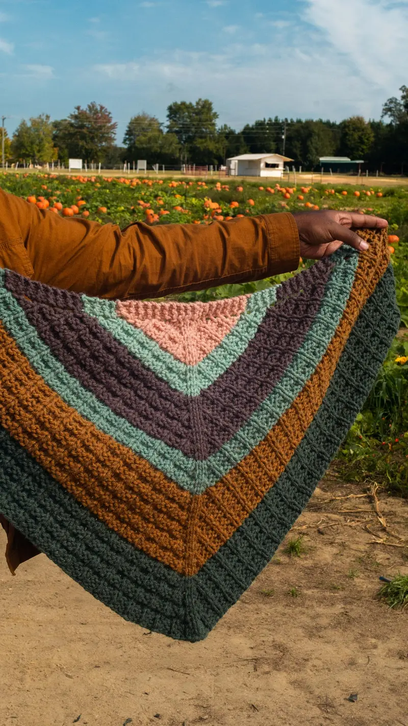 Knit Kit - Autumnity Shawl 1