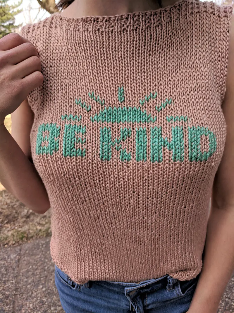 Knit Kit - Be Kind Tank Top 2