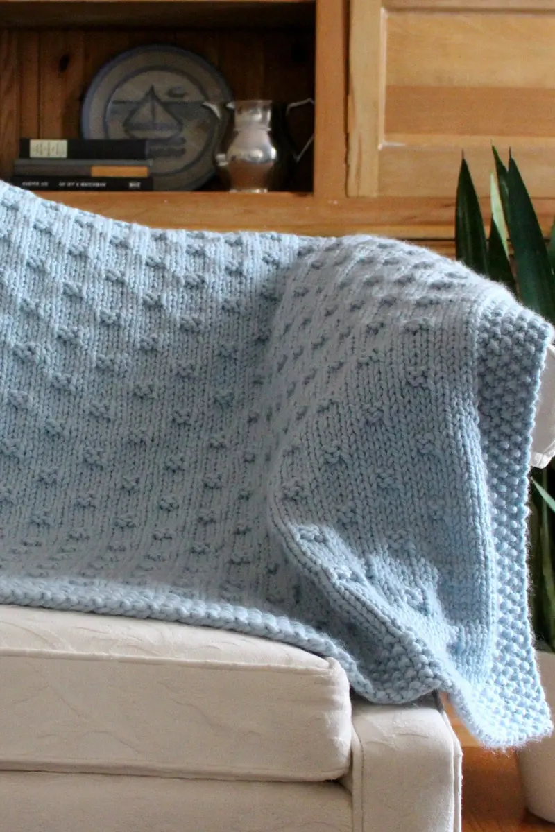 Knit Kit - Belleview Blanket 1