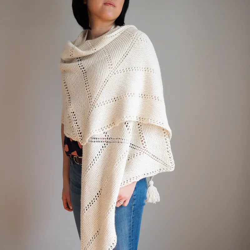 Knit Kit - Berkshire Wrap 2