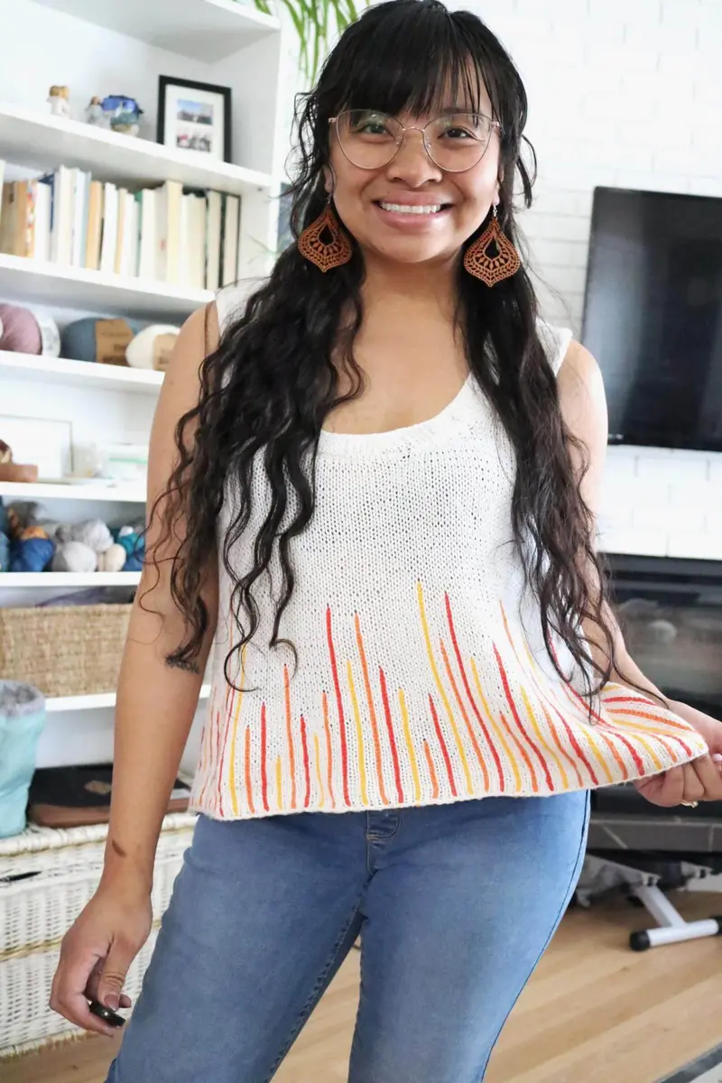 Knit Kit - Bette Sunshine Top 1
