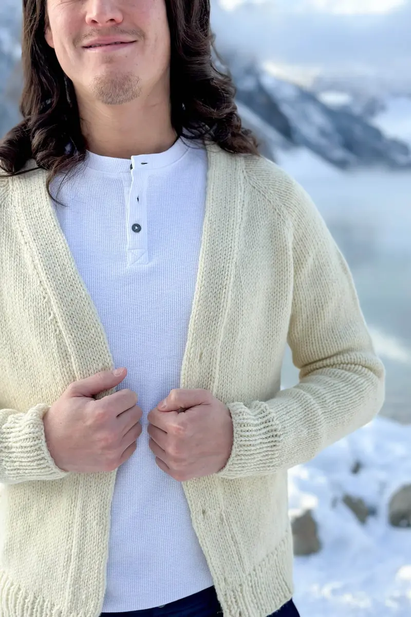 Knit Kit - Book Bound Cardigan 1
