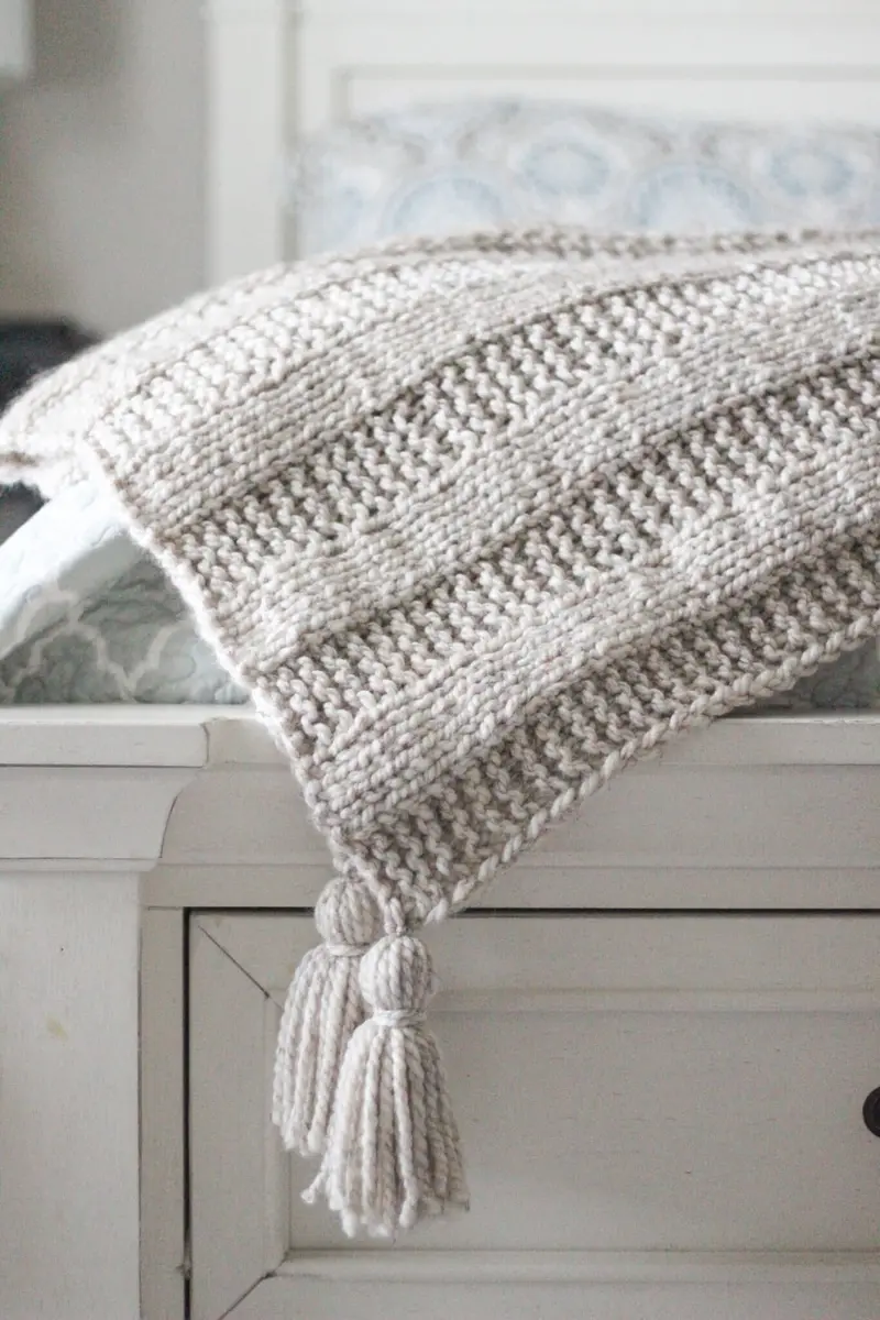 Knit Kit - Boulevard Blanket 1