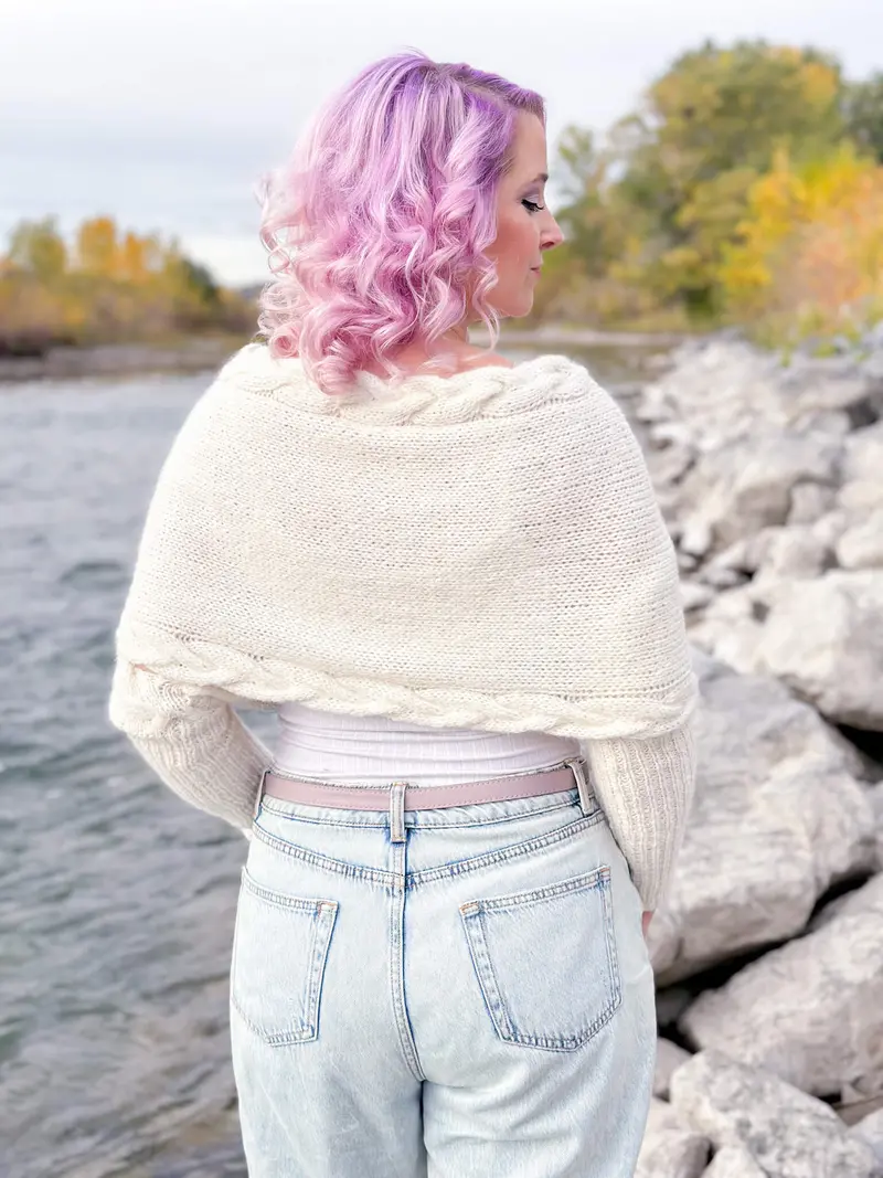 Knit Kit - Braided Sweater Scarf 2