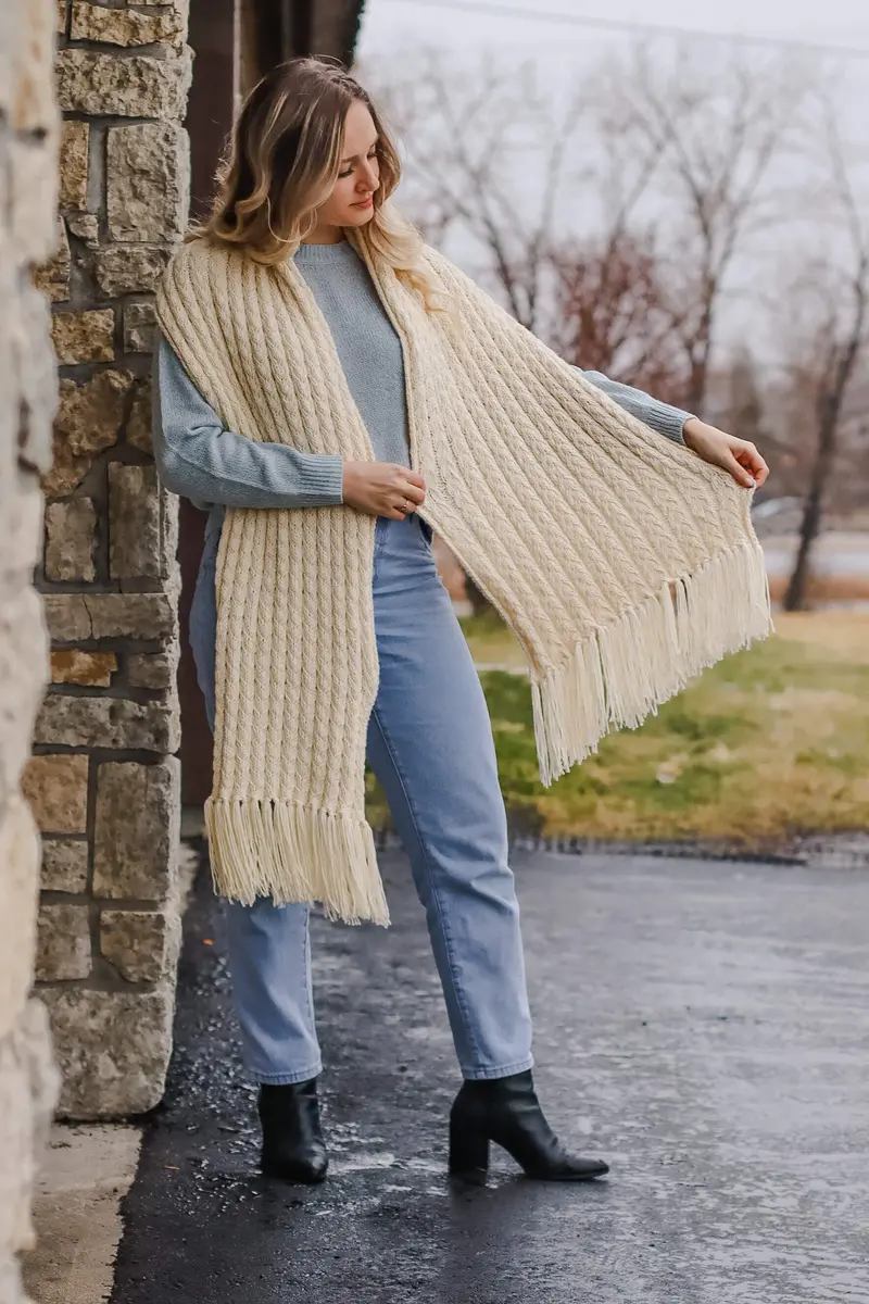 Knit Kit - Bridgeland Wrap 1