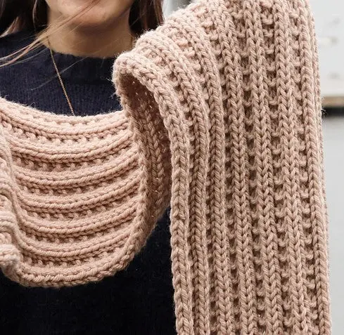 Knit Kit - Brittany Blanket Scarf 2