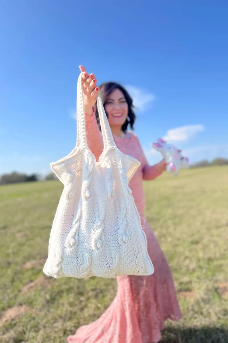Knit Kit - Bunny Bag 1