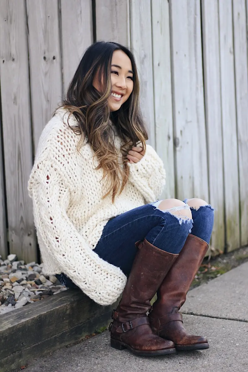 Knit Kit - Cable Knit Sweater 2