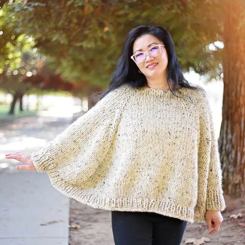 Knit Kit - Camila Poncho 1