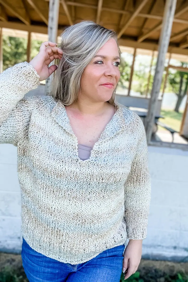 Knit Kit - Campfire Raglan 1