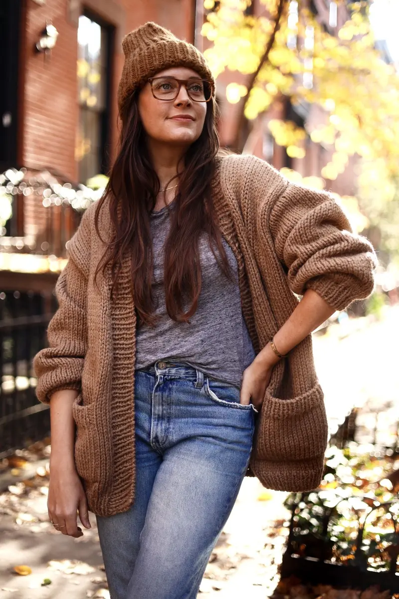 Knit Kit - Campus Cardigan 1
