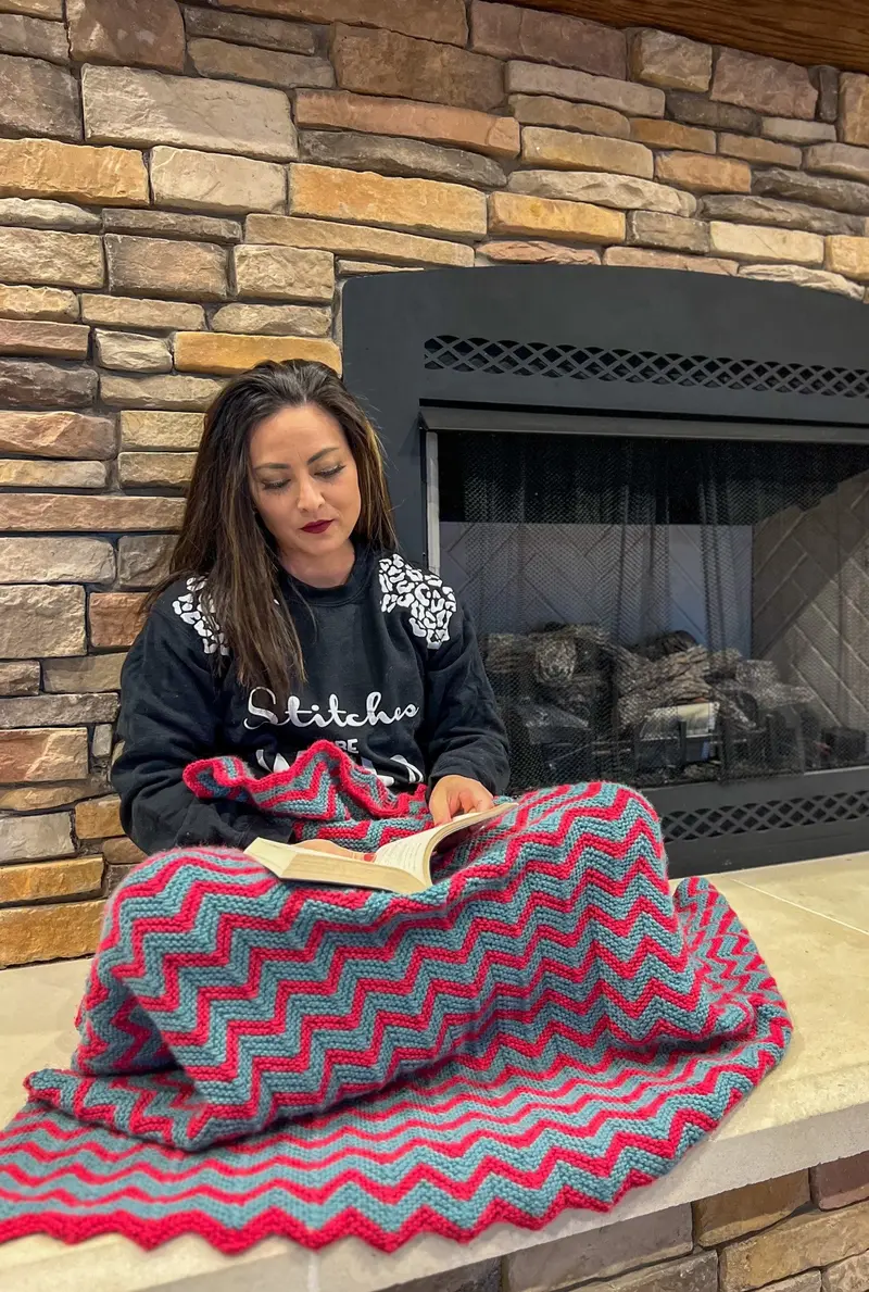 Knit Kit - Candyland Blanket 1