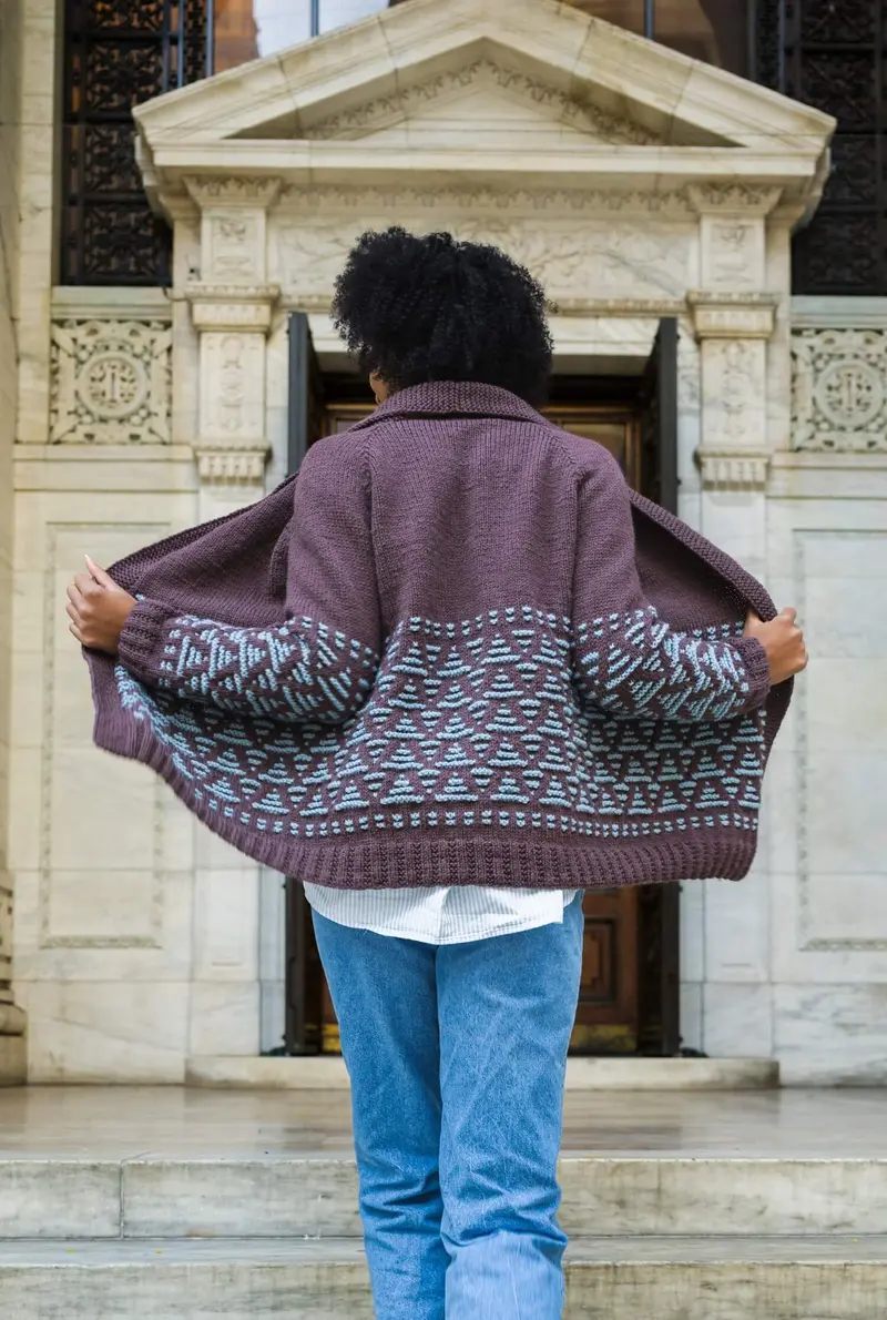 Knit Kit - Catskill Raglan Cardigan 2
