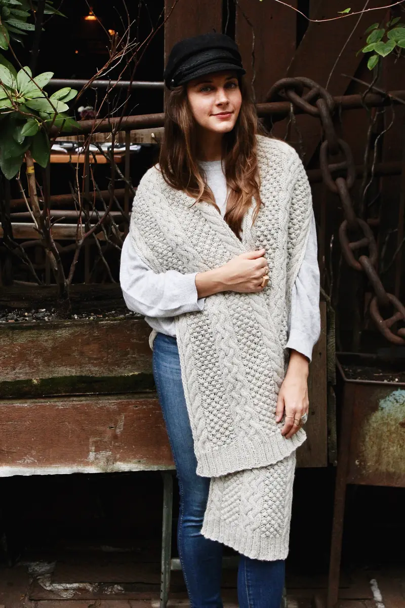 Knit Kit - Cedar Hill Scarf 1