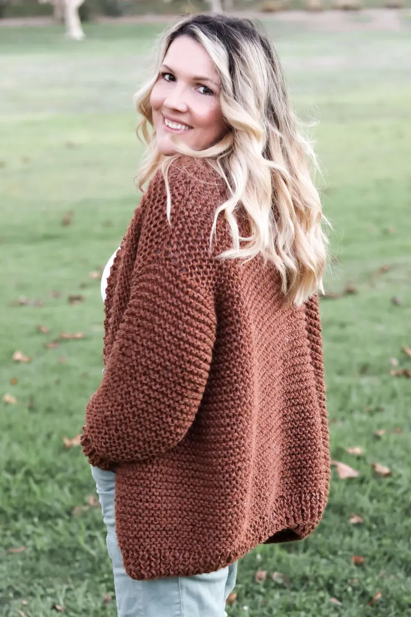 Knit Kit - Cider Shacket 1