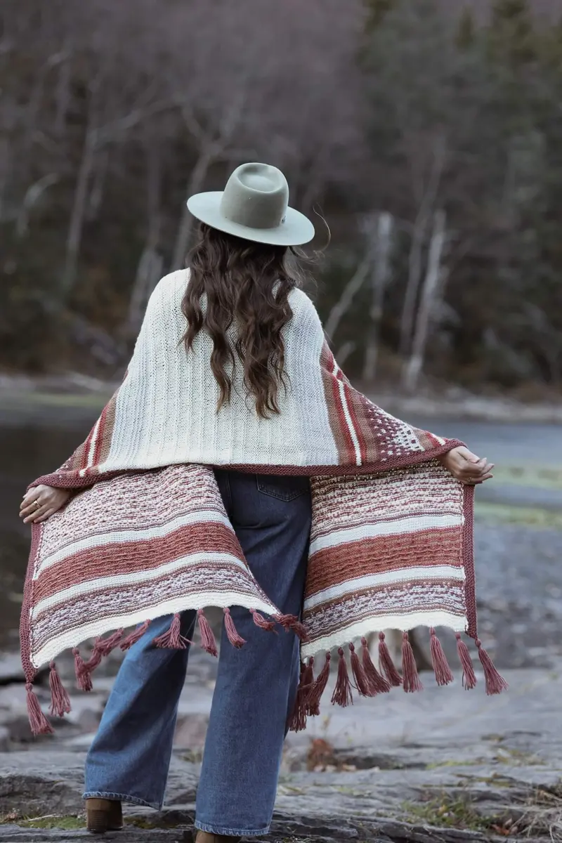 Knit Kit - Coast To Coast Wrap 2