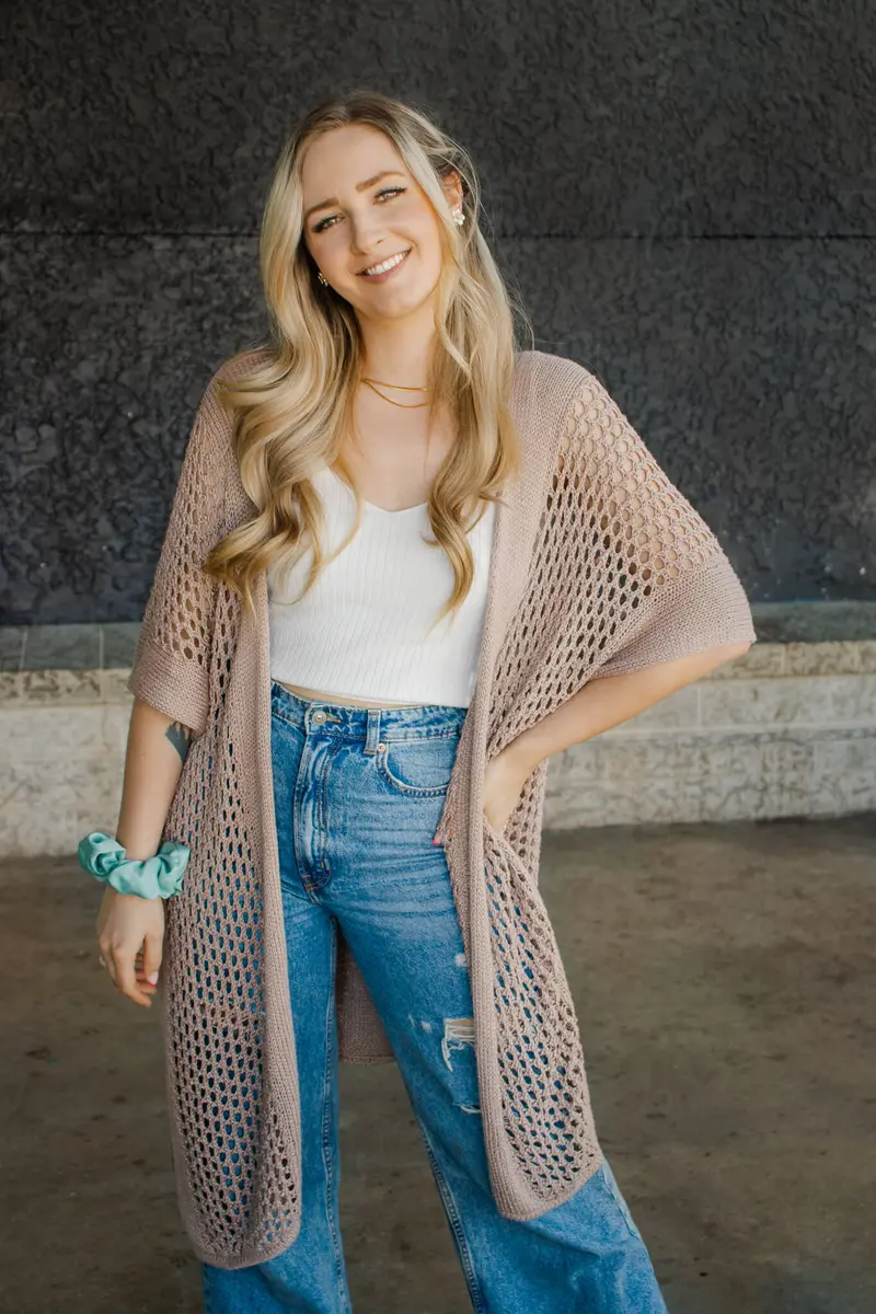 Knit Kit - Coastline Cover-Up 1