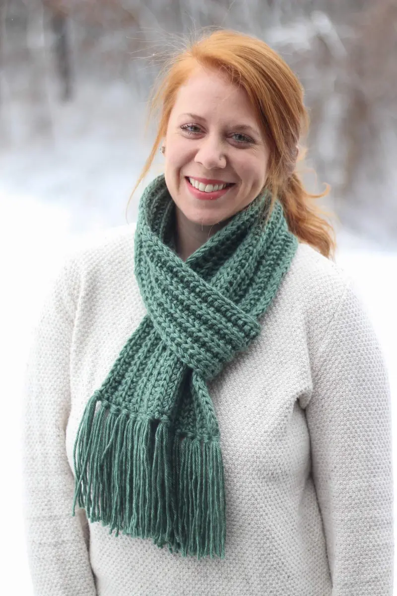 Knit Kit - Cold Snap Knit Scarf 1