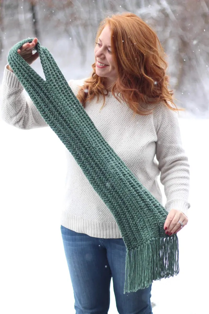 Knit Kit - Cold Snap Knit Scarf 2