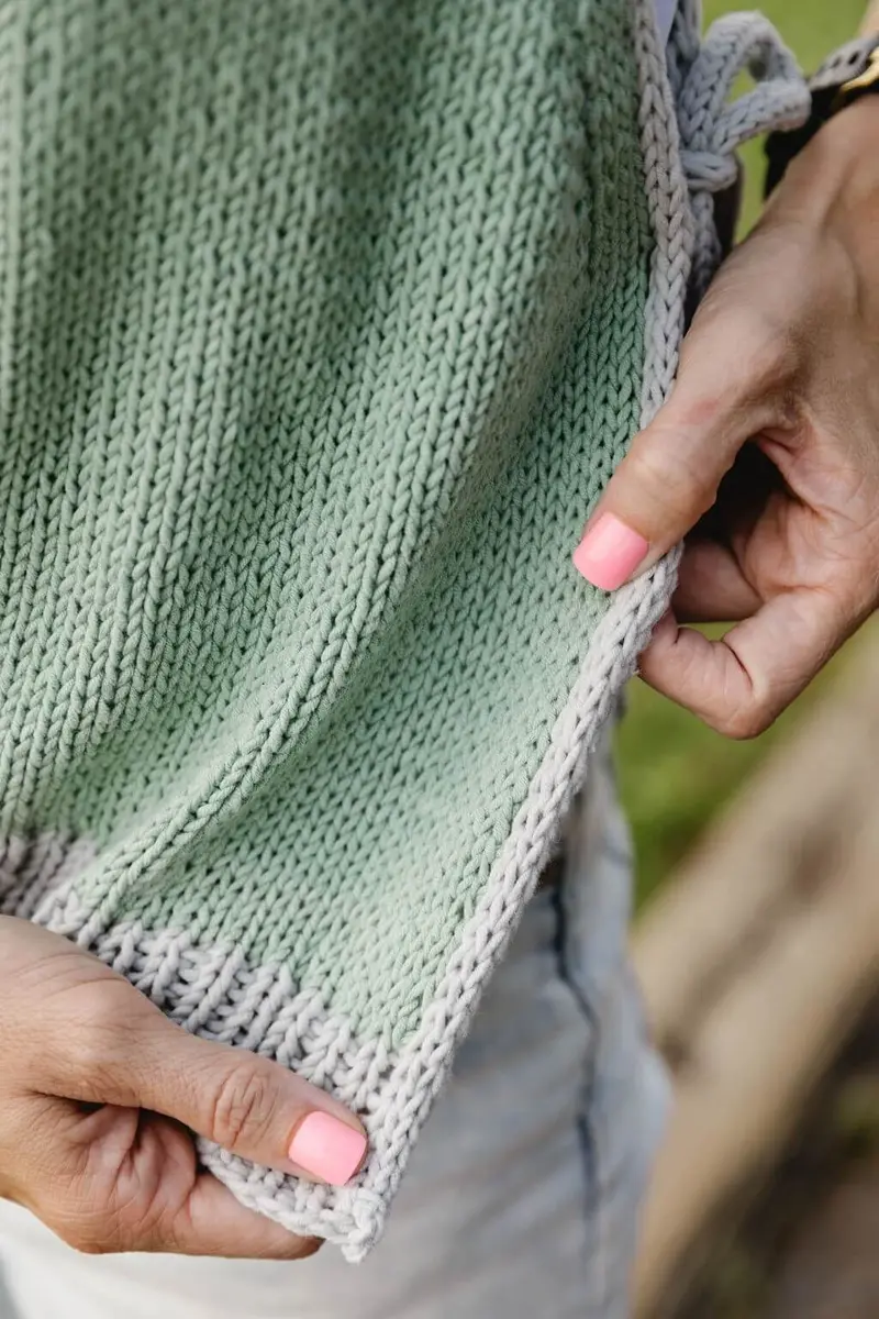 Knit Kit - Cordelia Tie Vest 2