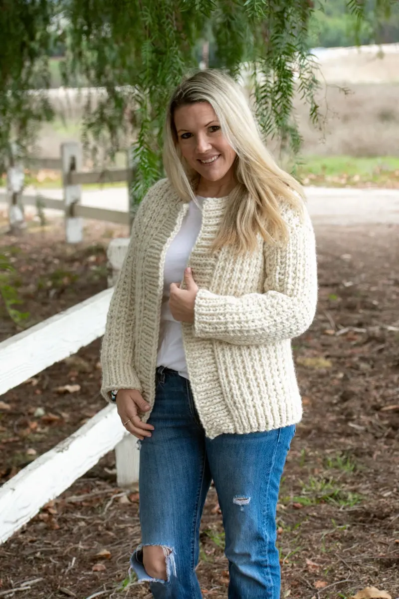 Knit Kit - Cottage Cardigan 1