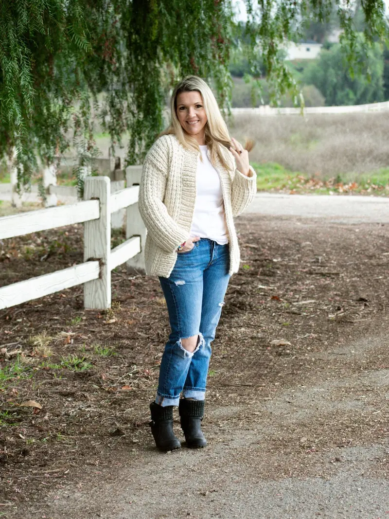Knit Kit - Cottage Cardigan 2