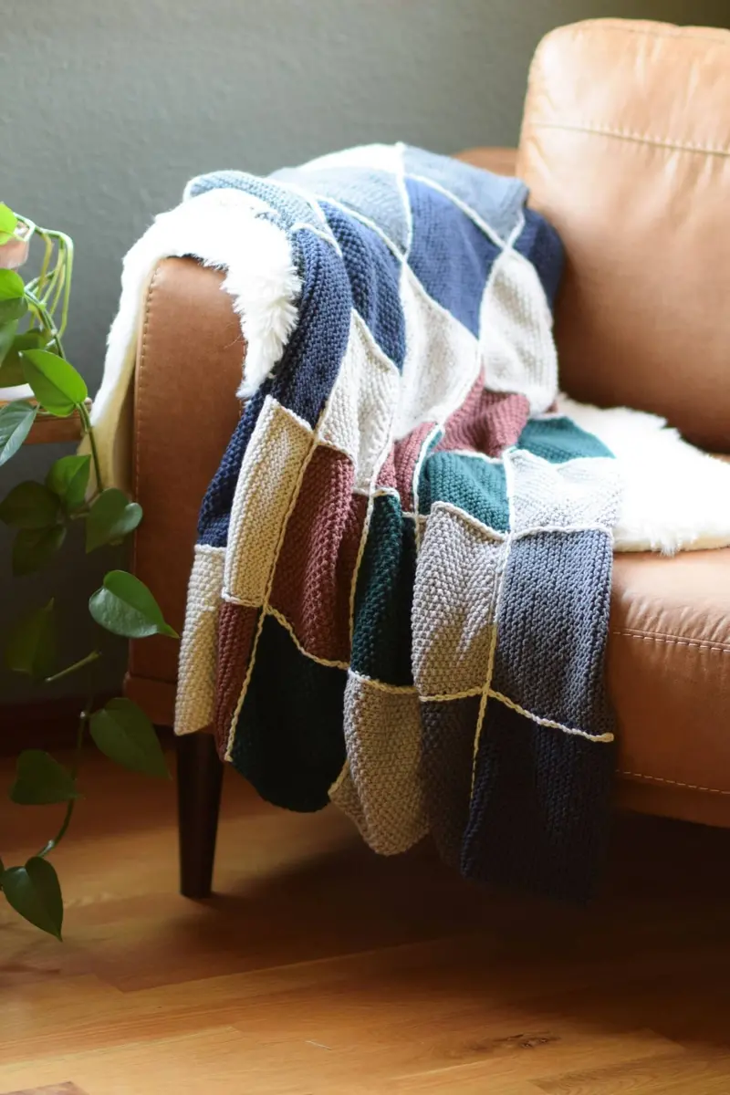 Knit Kit - Cottage Knit Quilt 1