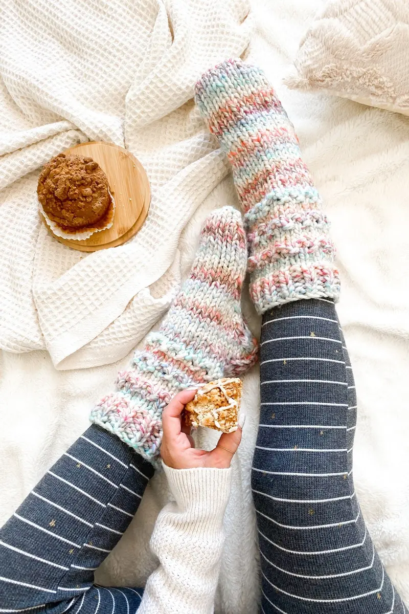 Knit Kit - Cozy Toes Slippers 1