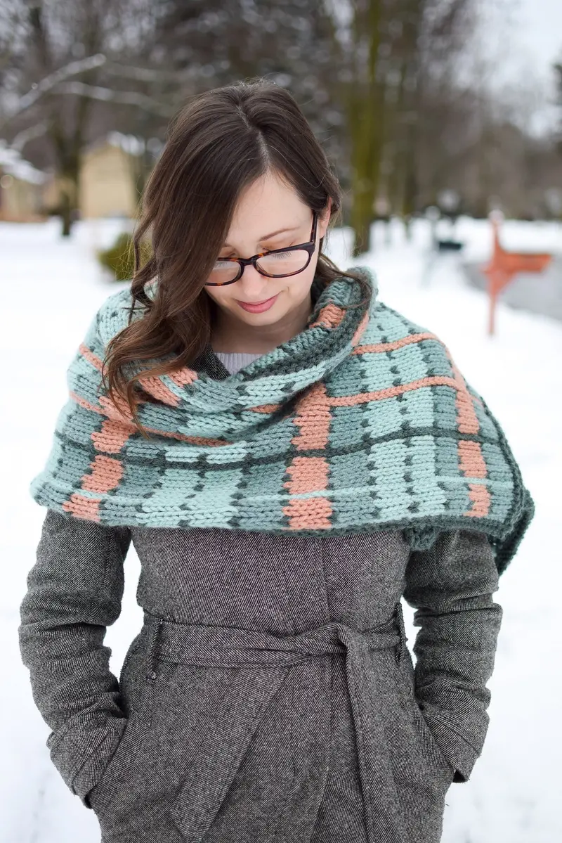 Knit Kit - Crossroads Wrap 1