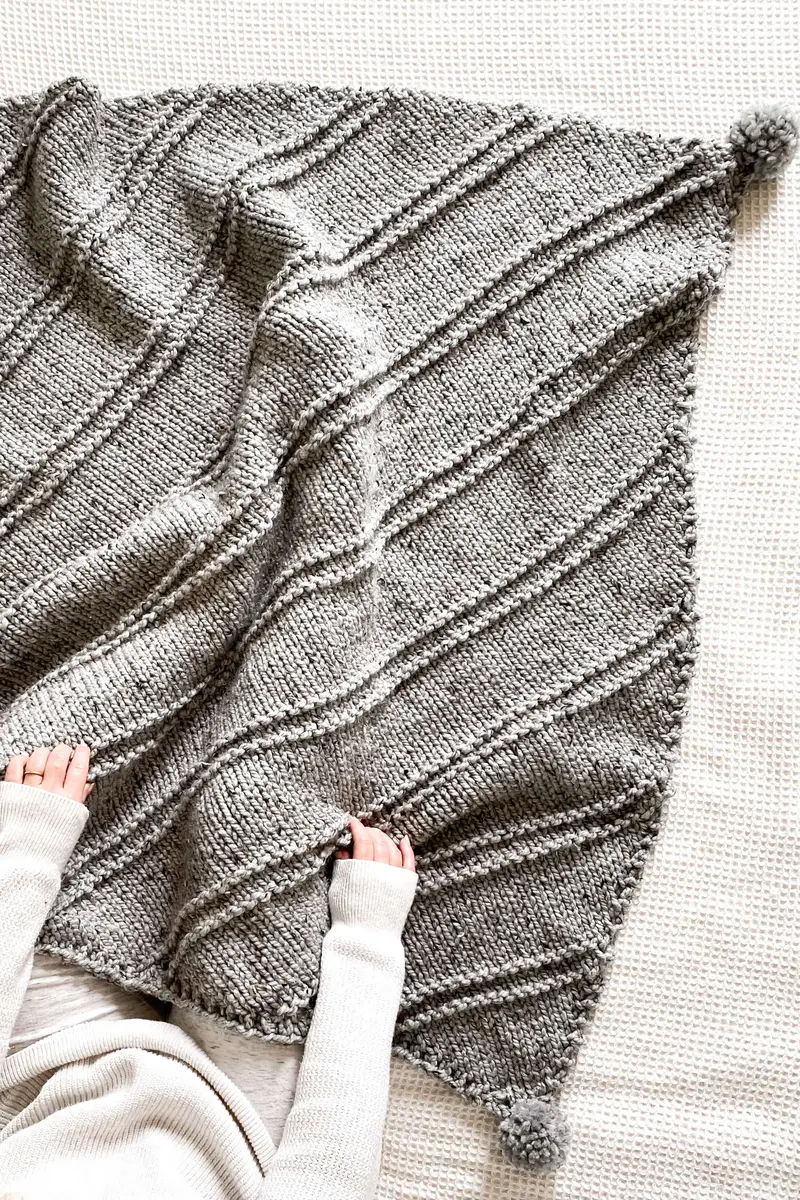 Knit Kit - Crossways Throw 1