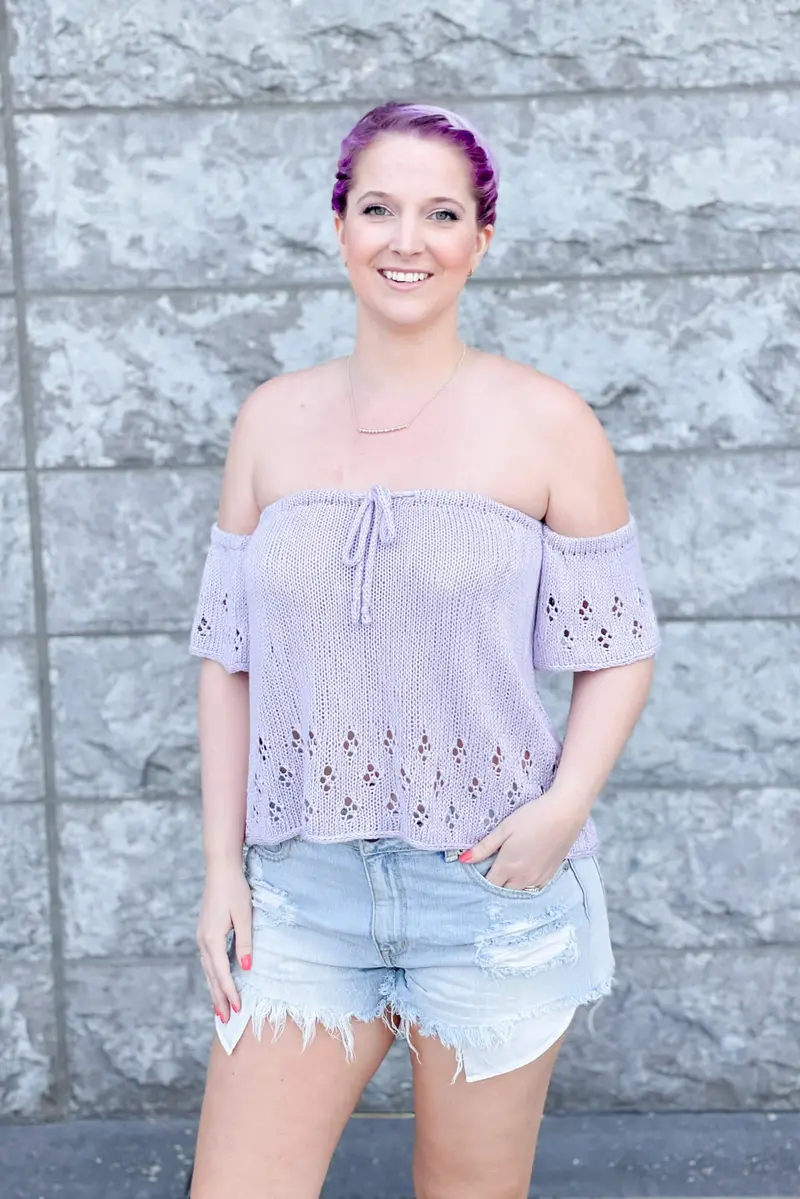 Knit Kit - Daisy Summer Blouse 1