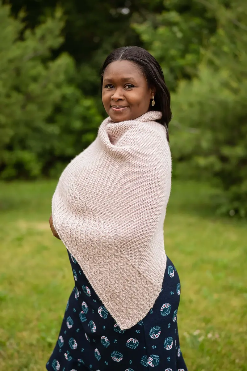 Knit Kit - Darasimi Shawl 1