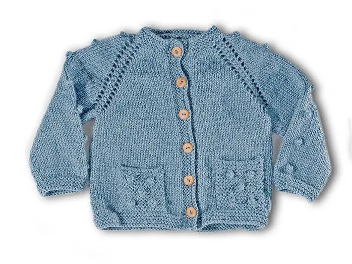 Knit Kit - Darling Daughter Top Down Cardigan 1