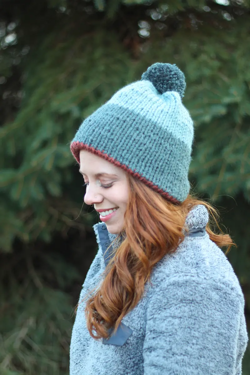 Knit Kit -  Double Dipped Beanie 1