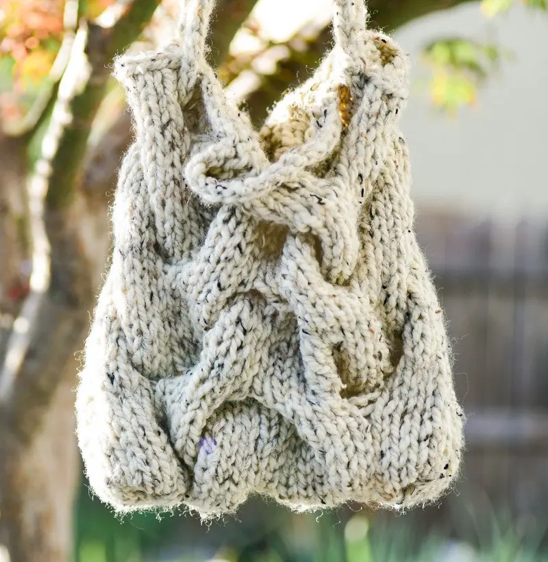 Knit Kit - Drunken Tote 1
