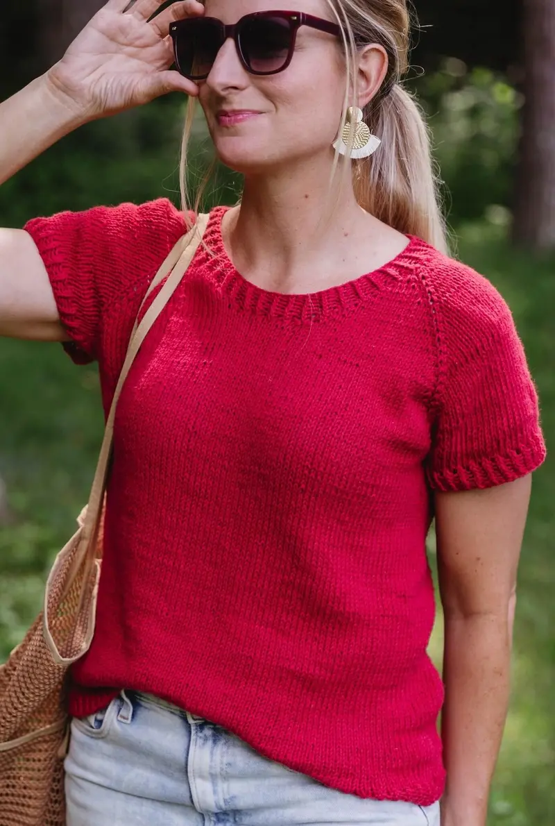 Knit Kit - Easy Street Tee 1