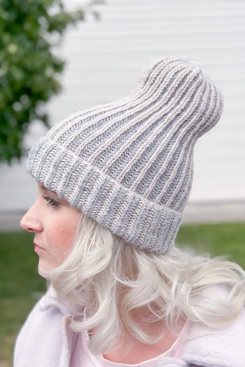 Knit Kit - Egg-Free Brioche Beanie 1