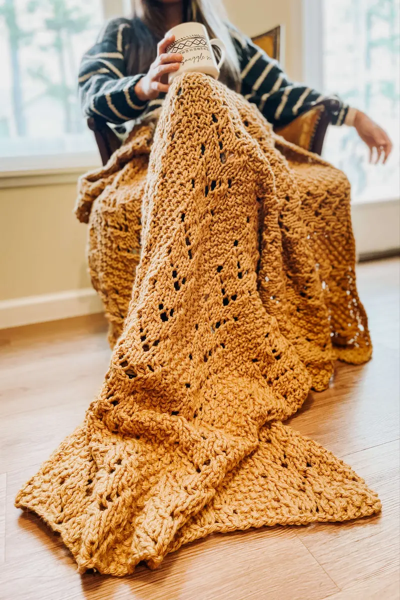 Knit Kit - Elayne Afghan 1