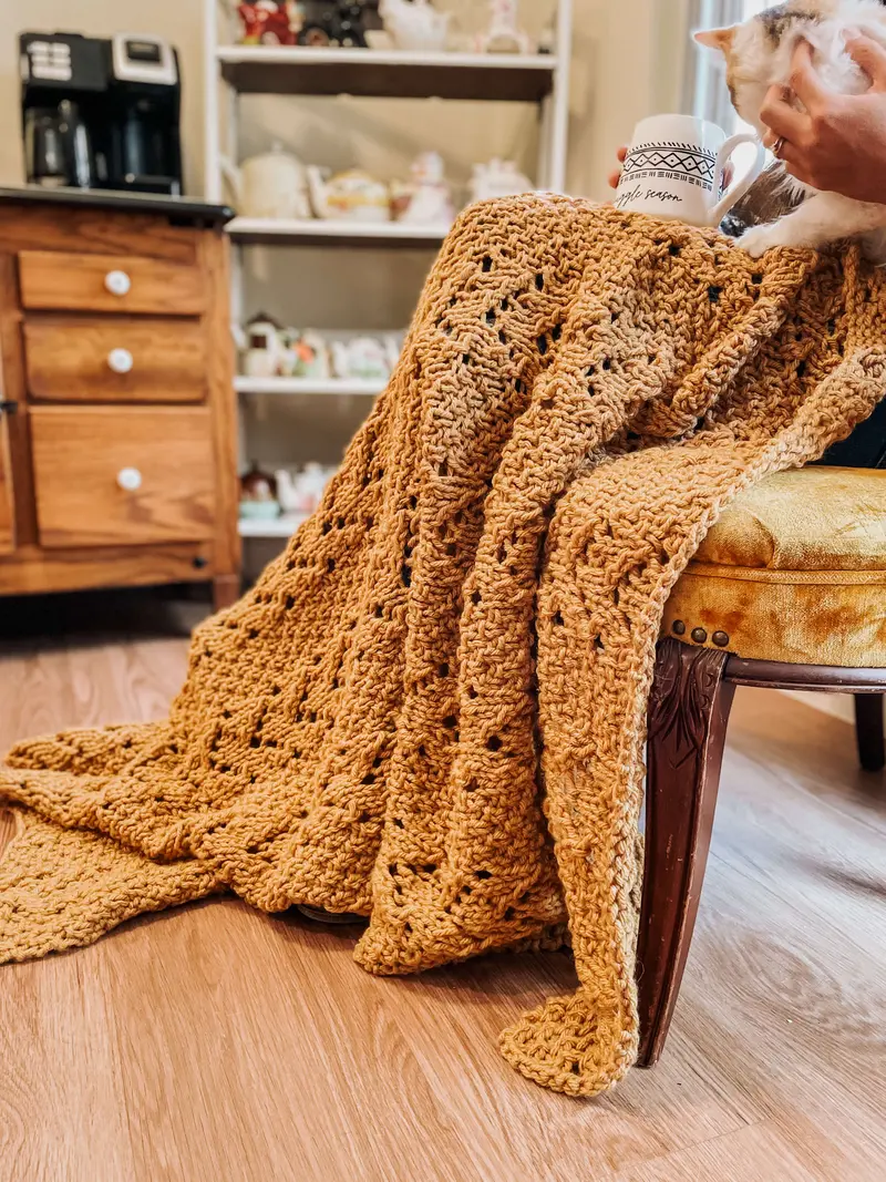 Knit Kit - Elayne Afghan 2