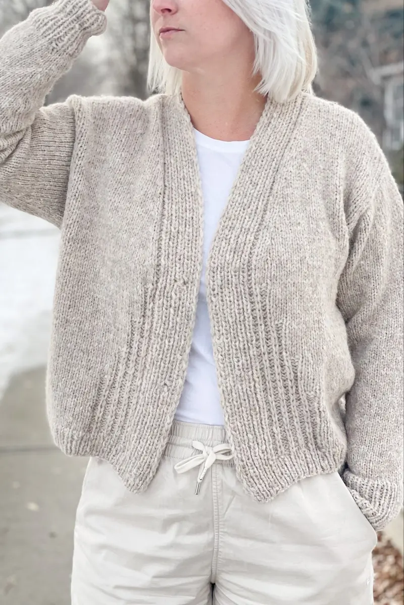 Knit Kit - Empire State Cardigan 1