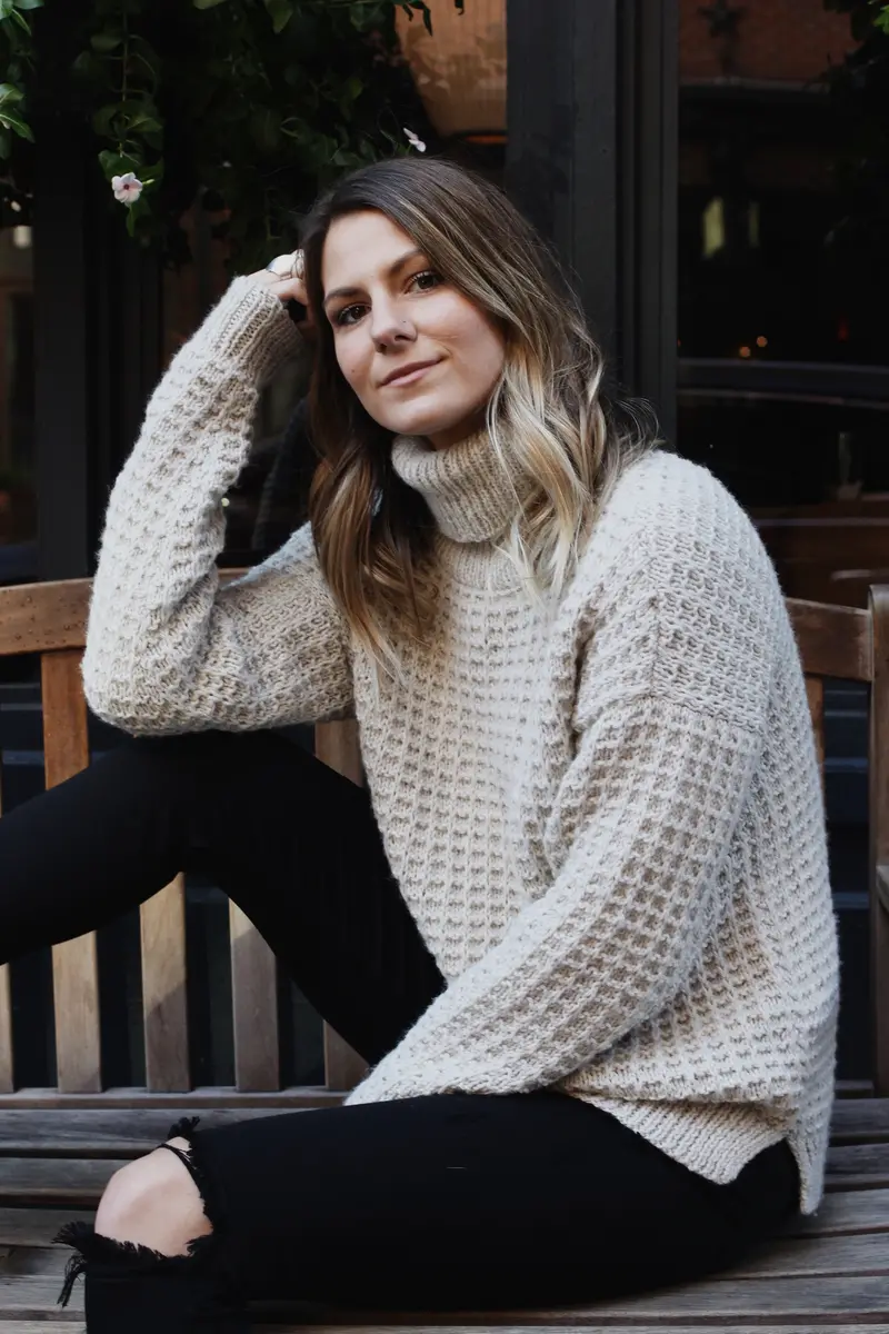 Knit Kit - Evening In The Village Turtleneck 1