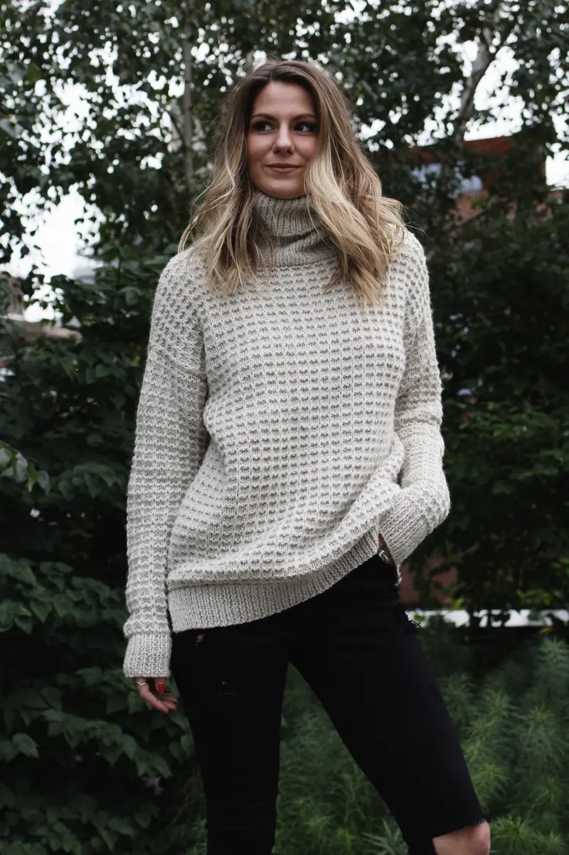 Knit Kit - Evening In The Village Turtleneck 2