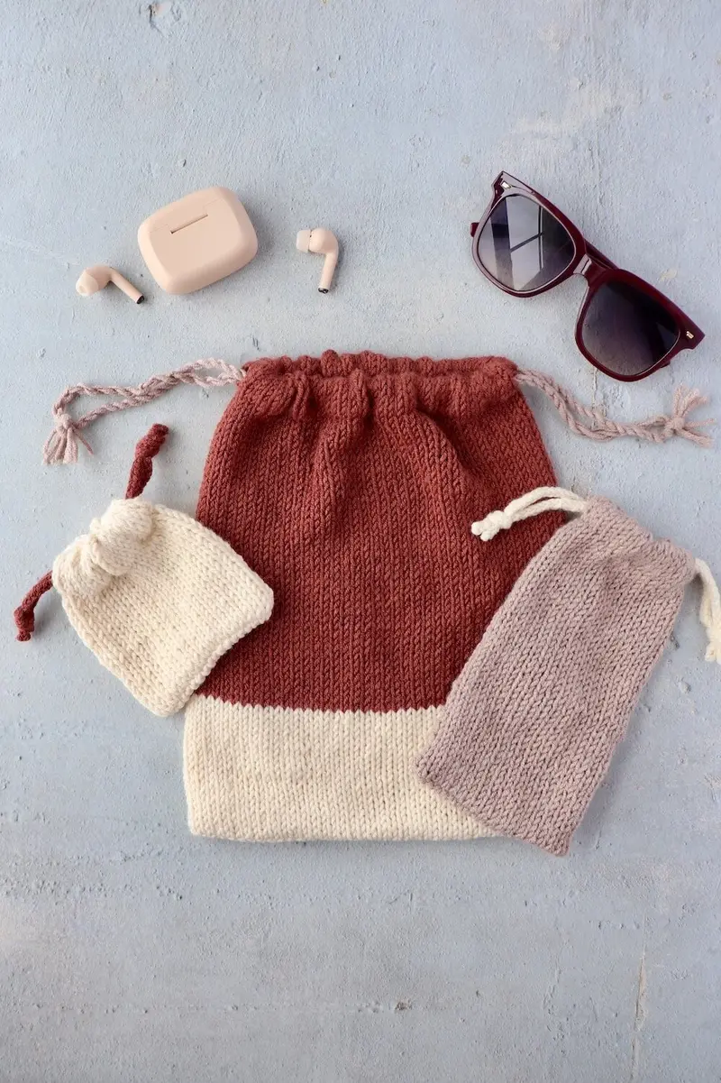 Knit Kit - Everyday Bag Trio 1