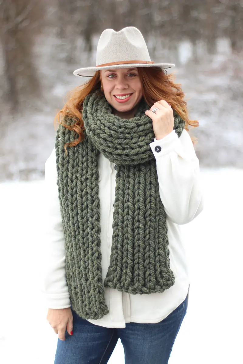 Knit Kit - Extra Super Knit Scarf 1