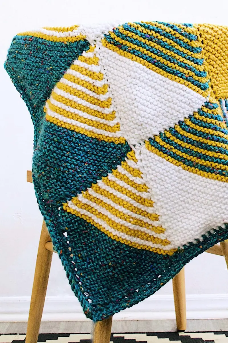 Knit Kit - Fairchild Baby Blanket 1