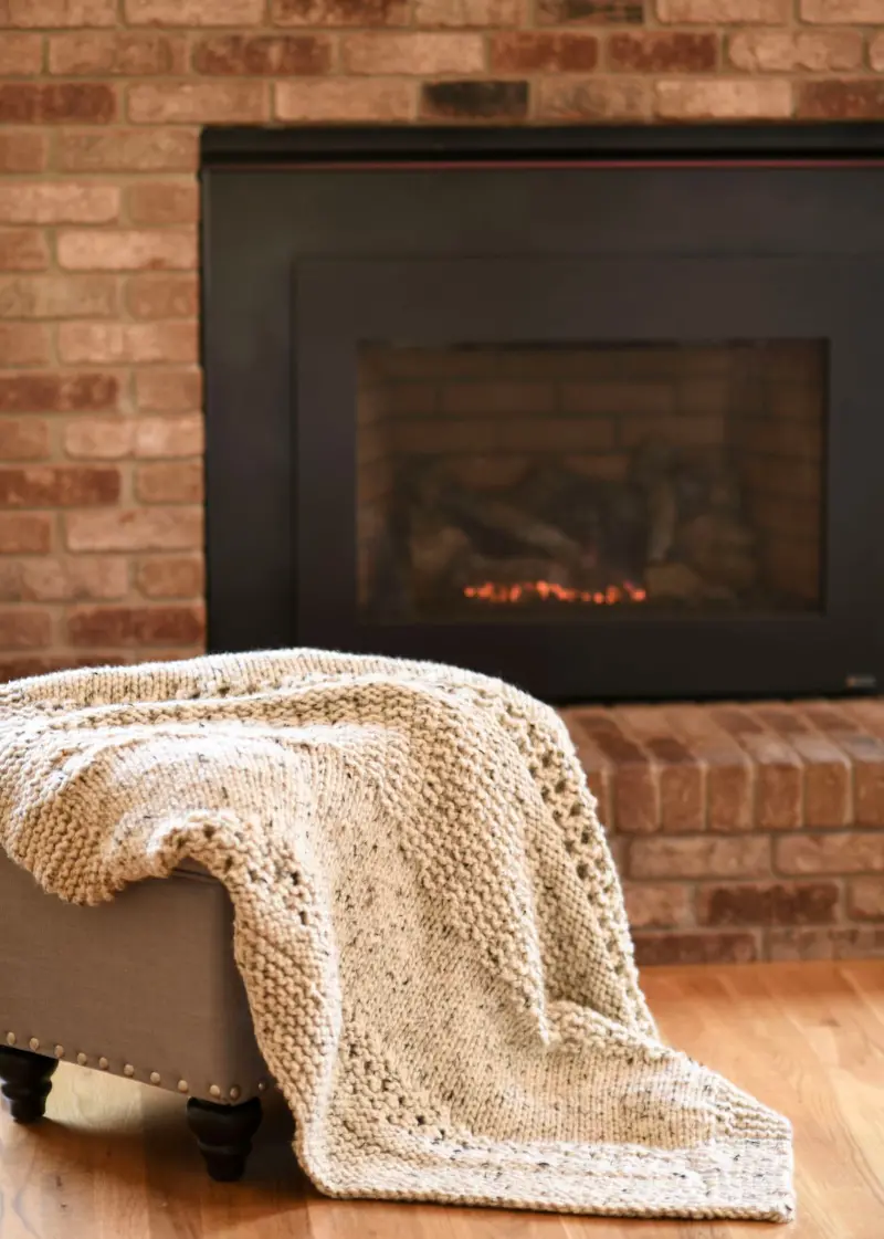 Knit Kit - Fall Cuddler Throw 2