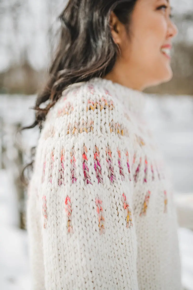 Knit Kit - Falling Water Sweater 2